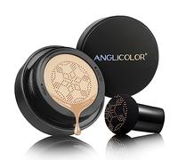Anglicolor Mushroom Head Air Cushion CC Cream,Full Coverage Concealer,Face Makeup Foundation Long Lasting,CC Cream Makeup Base Primer Even Skin Tone (02)
