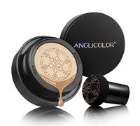 Anglicolor Mushroom Head Air Cushion CC Cream,Full Coverage Concealer,Face Makeup Foundation Long Lasting,CC Cream Makeup Base Primer Even Skin Tone (04)