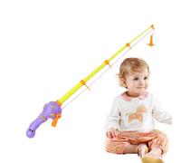 Angling Kit - Cartoon Grip Pole Toy, Extendable Aqua Play Equipment | Educational Catching Activity Set, Colorful Floating Creatures Improve Motor Skill Development, Engaging Sensory