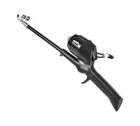 Angling Kit - Compact Comfort Hold Staff, Junior Spin Outfit Package, Easy Cast Tackle Assembly, Tough Composite Line Launcher, Stable Wrist Friendly Structure | Bass Trout Stream Saltwater