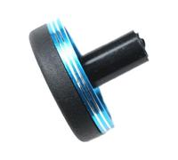 Angling Pole Endcap - Carbon Steel Shield, Skid Resistant Buffer, Impacts Absorbing Base Cover | Carbon Reinforced Pole Terminal Shield, River Bank Angling Support System for Recreational