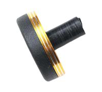 Angling Pole Endcap - Carbon Steel Shield, Skid Resistant Buffer, Impacts Absorbing Base Cover | Carbon Reinforced Pole Terminal Shield, River Bank Angling Support System for Recreational