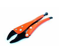 Anglo American Tools - Grip-On 5" Curved Jaw Locking Pliers in Orange Epoxy, GR11105
