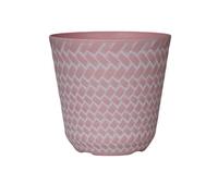 Anglo Eastern Trading Co 11Cm Nantucket Pink White Wash Planter Pot