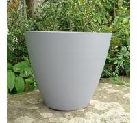 Anglo Eastern Trading Co 33Cm Savannah Planter Matt Grey Planter Pot
