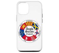 Anglo-Saxon Kingdoms of England Circle Black Lettering Case for iPhone 12/12 Pro
