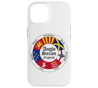 Anglo-Saxon Kingdoms of England Circle Black Lettering Case for iPhone 14