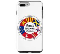 Anglo-Saxon Kingdoms of England Circle Black Lettering Case for iPhone 7 Plus/8 Plus