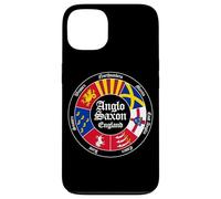 Anglo-Saxon Kingdoms of England Circle Case for iPhone 13
