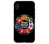 Anglo-Saxon Kingdoms of England Circle Case for iPhone XS Max