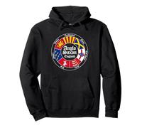 Anglo-Saxon Kingdoms of England Circle Pullover Hoodie