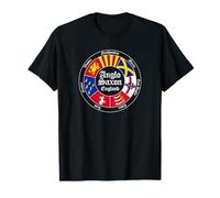 Anglo-Saxon Kingdoms of England Circle T-Shirt