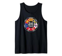 Anglo-Saxon Kingdoms of England Circle Tank Top