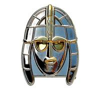 ANGLO-SAXON SUTTON HOO HELMET LAPEL BADGE - UK Seller