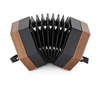 Anglo Style Concertina Key of C and G 30 Button System with Carry Bag