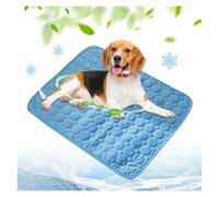 AngloCrate 2025 New Model Dog Cooling Pad, Washable Portable Dog And Cat Cooling Pad, Home And Outdoor Sleeping Pad, Keeping Pets Cool(Blue,M)