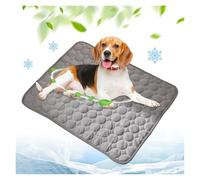AngloCrate 2025 New Model Dog Cooling Pad, Washable Portable Dog And Cat Cooling Pad, Home And Outdoor Sleeping Pad, Keeping Pets Cool(Grey,L)