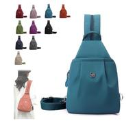 AngloCrate 3 In 1 Anti-Theft Travel Tote Bag, Mini Multi-Use Front Chest Bag, Dual Shoulder & Crossbody Wear Backpack(Navy)