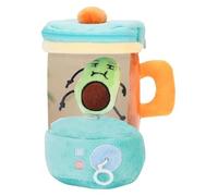 AngloCrate Carrot Blender Plush, Spinning Carrot Mixer Plush With Keychain Clip For Desk Decor, Gifts And Stress Relief(Kiwi)
