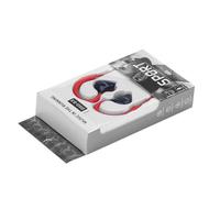 Angoily 1 Pair Earphones Hook Buds Lightweight Sports Run Soft Wire Hang Moldable Headphone Proof Gym Earphone Ear Phones with Cord In-ear Earphone Aluminum Alloy Red