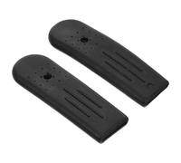 Angoily 1 Pair Wheelchair Brake Lever Covers Wheelchair Brake Extension Handles Rubber Enhanced Safety Performance Mobility Aid