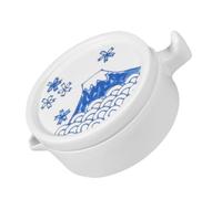 Angoily 1 Set Lidded Ceramic Inkslab for Calligraphy and Painting Durable Ink Saucer with Retro Design for Beginners Teachers and Artists for Writing and Ink Storage