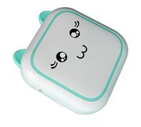 Angoily 1 Set Mini Wireless Pocket Printer Compact Thermal Label Printer for Students Home Office Use Lightweight Easy to Carry Material for Photos Notes