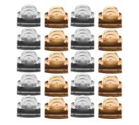 Angoily 10 Pairs Magnetic Seamless Buckles for Curtains and Bags No-sew Metal Snap Fasteners Strong Magnet Closures for Purse Curtain Holdbacks DIY Crafts Easy Instant Attachment Compact