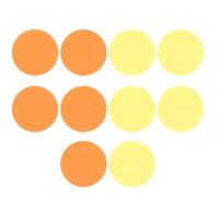 Angoily 10 Pcs Warm Light Correction Film Sheets for LED Light Strips with Sunset and Sunrise Color Change for Home Ambience and Photography