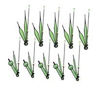 Angoily 10 Sets Luminous Clock Pointers Repair Wall Clock Indicators Glowing Night Light Pointers and Replacement