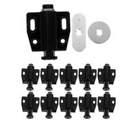 Angoily 10 Sets Magnetic Door Latch Invisible Push to Open Magnetic Cabinet Catch for Kitchen Bathroom for Closet Wardrobe Easy Self Rebound Design