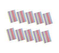 Angoily 10 Sheets Vibrant Glitter Star Stickers for Reward Stickers for Classroom Decorations Personalizing Stationery Reward Charts Fun Easy to Use