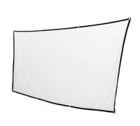 Angoily 100-inch 16:9 Foldable Portable Polyester Projector Movie Screen for Indoor Outdoor Home Theater Camping with Anti-crease High Definition Display