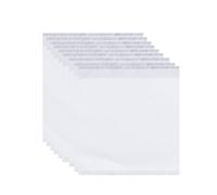 Angoily 100 Sheets Silver Foil Sheet Imitation Foil Paper for Crystal Clay Makeup Application Hair Application Decoration for Windows Walls Crafting Arts