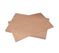 Angoily 100pcs 20x30cm Natural Wood Color Parchment Paper Sheets Non-Stick Baking Liners for Oven Pizza Frying Grilling Oil Absorption Baking Paper for Air Fryer and Cooking
