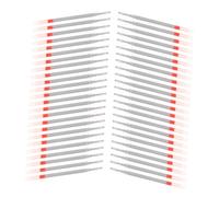 Angoily 100pcs Heat Erasable Fabric Marker Refills Temperature Sensitive Disappearing Ink Pens for Quilting Sewing Embroidery Water Soluble Sharp Marking Accuracy Professional Tailor Use