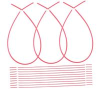 Angoily 100pcs Insulation Test Leads Wire for Electrical Circuit Experiments Testing Cable for DIY Crafts and School Projects for Physics Demonstrations