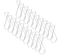 Angoily 100Pcs Metal Drop Ceiling Hooks Spring-Back Hanging Clips for Ceiling Tile Grid for Wedding and Classroom Decoration for Home Organization
