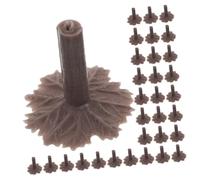 Angoily 100pcs Plastic Tree Bases for DIY Model Trees Weather Resistant Scenery Accessories for Architectural Models Railroad Landscapes and Crafting Projects