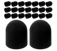 Angoily 100pcs Silicone Stylus Pen Replacement Tips Capacitive Touchscreen Pen Nibs Soft Conductive Rubber for Tablet Stylus Office and School Use