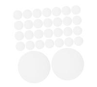 Angoily 100pcs White Round Sketch Paper Smooth DIY Painting Cardboard for Beginners Artists Polished Surface Compatible with Pencils Markers Paints for Crafts and Drawing Projects