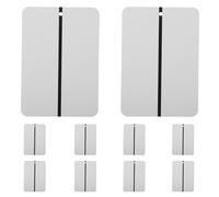 Angoily 10pcs Automotive Aluminum Color Test Panels for Paint Matching Portable Spray Out Sample Cards for Refinishing Consistent Color Checking Lightweight Industrial Test Panels