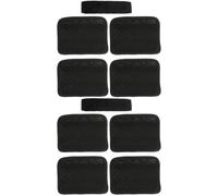 Angoily 10pcs Car Shoulder Cushion Pad and Comfortable Auto Accessories for Hook and Loop Design Versatile Use for Bags and Luggage Classic Pattern
