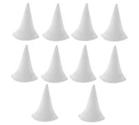Angoily 10pcs Ceramic Kiln Support Pins with Cone Design, High Temperature Stability and Chemical Corrosion Resistance, for Pottery Creation and Ceramics Studios Accessories