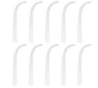 Angoily 10pcs Earring Try on Sticks Acrylic Earring Try on Stick Elegant Appearance Simple Design Practical Odorless Jewelry Store Display Holder