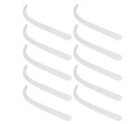 Angoily 10pcs Earring Try on Sticks Earring Try-on Rack Elegant Appearance Acrylic Safe Practical Storage Holder for Jewelry Store and Mall with Workmanship
