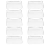 Angoily 10pcs Glass Pliers Tips Cushioning Rubber Replaceable Stained Glass Pliers Tips Lightweight Easy to Use for Broken Scenes Household Decoration