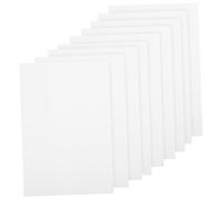 Angoily 10pcs Heat Shrink Sheets for DIY Craft Supplies Smooth Shrinkable Film Creative Art Projects Xin Heat Gun Oven Safe Craft Making Sheets