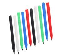 Angoily 10pcs LCD Drawing Board Stylus Pens for Boys and Girls High Sensitivity Graffiti Tablet Pen Compatible Touch Screens Replacement Painting Supplies Black