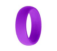 Angoily 10pcs Mm Silicone Rings Set 10 Mixed Colours Wedding Band | Rainbow Candy Tones, Practical Alternative to Metal, Suitable for Manual Labour and Swimming, Creative Style Random Color
